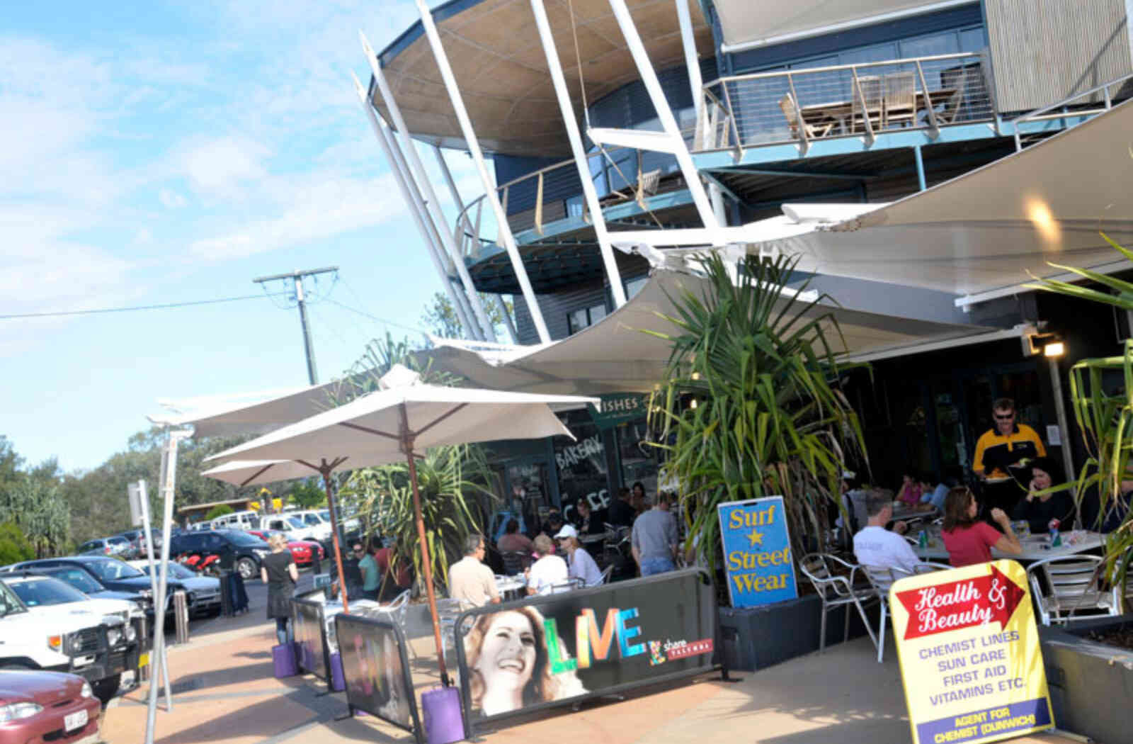Fishes Cafe at the Point Stradbroke Ferries